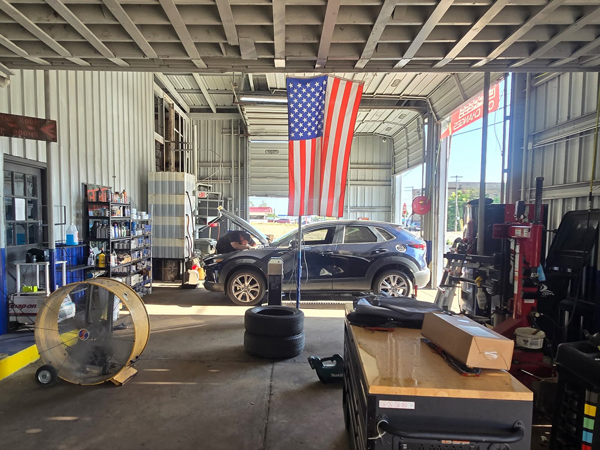 Inside the Shop, Open and Ready for you.