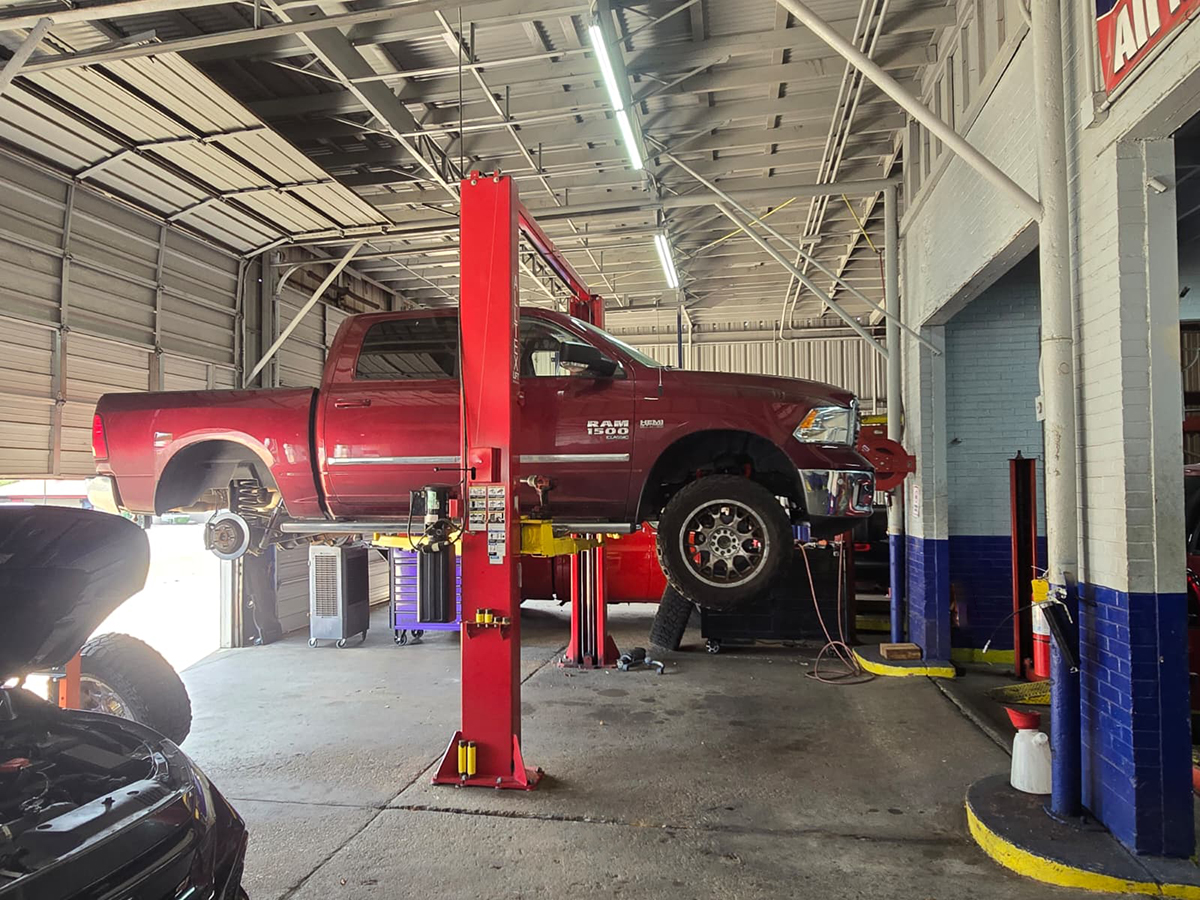 Suspension Inspection at Denison Car Pros