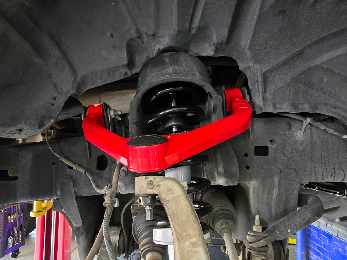 New suspension components installed at Denison Car Pros