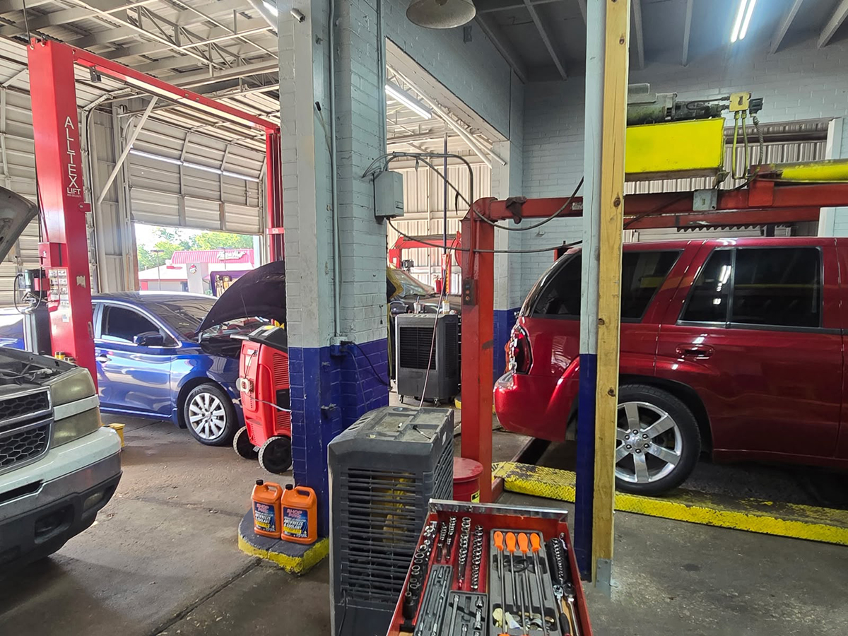Suspension Inspection at Denison Car Pros