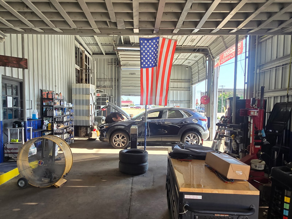 Suspension work completed at Denison Car Pros